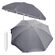 BLACK FOREST_Parasol ogrodowy Black Forest, okrągły, szary_1
