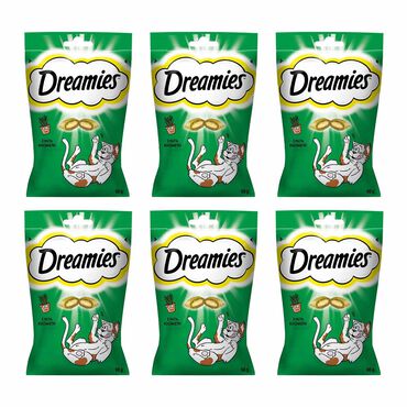 DREAMIES_Przysmak dla kota Dreamies, z nutą kocimiętki, 6 x 60 g1