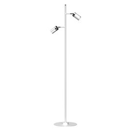 Lampa podłogowa Milagro Joker 2 x GU10, biała chrom