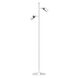 Lampa podłogowa Milagro Joker 2 x GU10, biała chrom