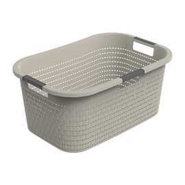 Kosz na pranie Rotho Country, 40 L, beżowy