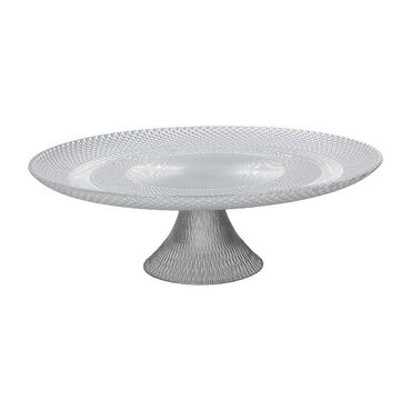 TOGNANA_Patera szklana Tognana Natale Lust, 28 cm, srebrna_1