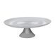 Patera szklana Tognana Natale Lust, 28 cm, srebrna