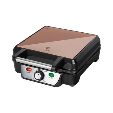 BERLINGERHAUS_Gofrownica Berlingerhaus Rose Gold, 1100 W, 4 gofry, złota_1