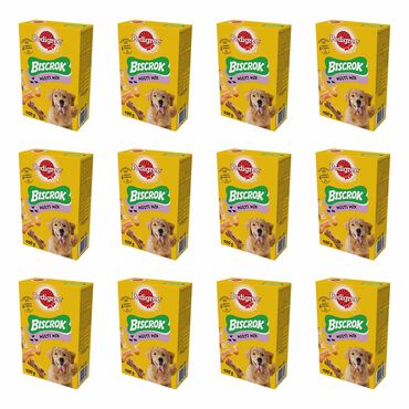 PEDIGREE_Karma uzupełniająca Biscrok Pedigree, dla dorosłych psów, 12 x 500 g1