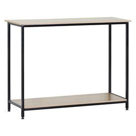 Konsola loft 106 x 35 x 81 cm OTE, 2 półki, melamina