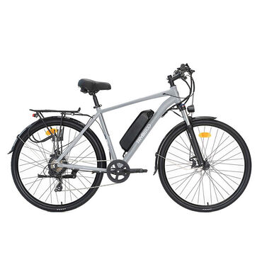 Rower elektryczny męski Trybeco Fantom Trekking, 18’’, jasnoszary