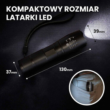 Latarka LED Extralink Flashlight, 10 W, 200 lm