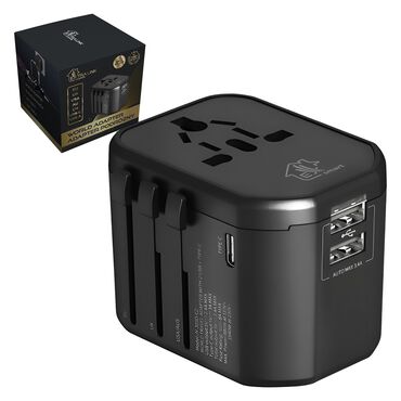 EXTRALINK_Adapter podróżny EU/UK/USA/AU/CH Extralink Smart Life, czarny_1