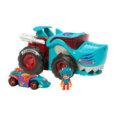 T-RACERS_Pojazd T-Shark T-Racers Mega Wheels, auto z głową rekina_1