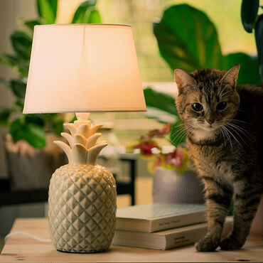 KONSIMO_Lampa stołowa Aredi, 38 cm, ananas_5