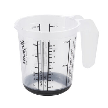 KEEEPER_Dzbanek z miarką antypoślizgowy, 0,5L, grafit_2