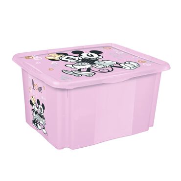 KEEEPER_Skrzynka obrotowa Minnie Mouse KAROLINA, 30L, różowa_1
