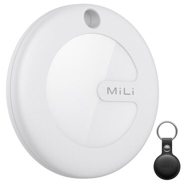 MILI_Lokalizator kluczy i bagażu iOS MiLi MiTag, z czarnym etui_1