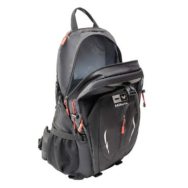 Plecak Terra 35l, turystyczny, czarno-pomarańczowy