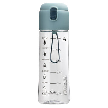 Bidon tritanowy z zaparzaczem, 650 ml, niebieski