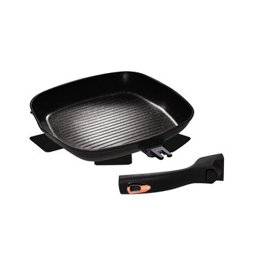 BERLINGERHAUS_Patelnia grillowa 28 cm BerlingerHaus Black Rose, z odpinaną rączką_1