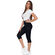 MORAJ_Legginsy damskie ¾, czarne, rozmiar S/M_4