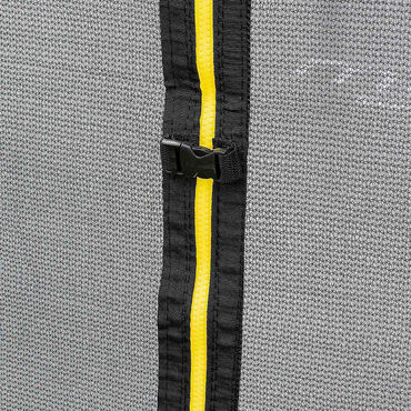 Trampolina Jumi Motion 8FT, 244 cm, z siatką zewnętrzną, zielona