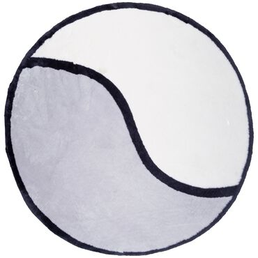 MAXIMO RABBIT PREMIUM_Dywan Maximo Rabbit Premium, koło, 120 cm, szara geometria_1