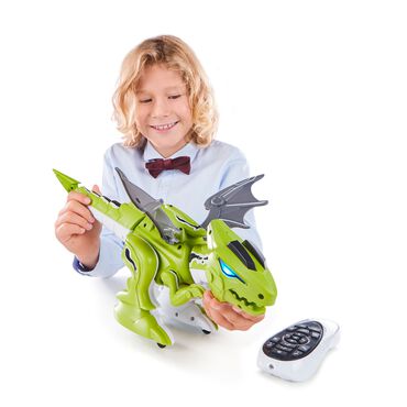 Interaktywny dinozaur Elefun, z funkcją programowania, 47 cm