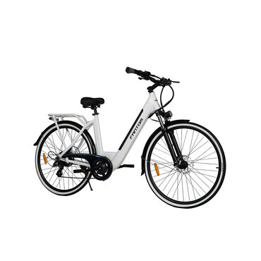 Rower elektryczny Fantom Trendy, 18”, perłowy