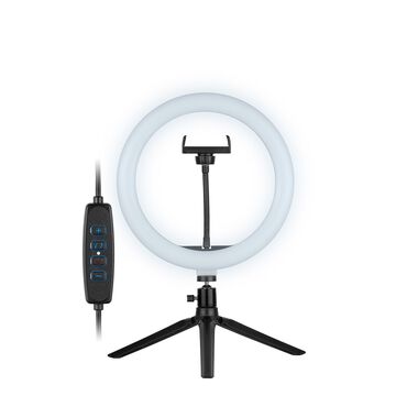 TRACER_Lampa pierścieniowa Ring 26 cm, z mini statywem, na USB_1