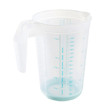 KEEEPER_Dzbanek z miarką antypoślizgowy, 1,5L, seledynowy_2