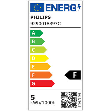Komplet 6 żarówek LED filament, E14, 40 W, ciepła biel