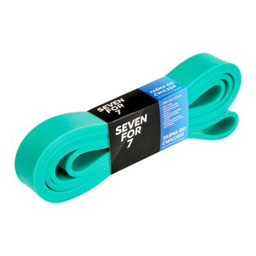 Seven for 7_Taśma do ćwiczeń, opór 25 kg, zielona_1