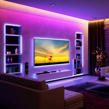 Taśma LED RGB IP54 Eko-Light, 3 m, ze sterownikiem i pilotem