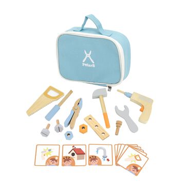 VIGA TOYS_Zestaw narzędzi Viga Toys PolarB, drewniany, z torbą_1