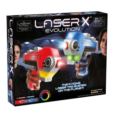 LASER X_Pistolet na podczerwień Laser X Evolution, zestaw podwójny_1