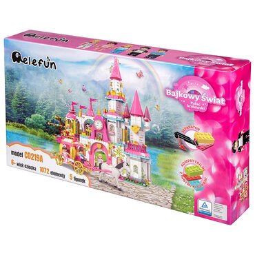 ELEFUN_Klocki zamek, 1072 elementy, wielokolorowe_3