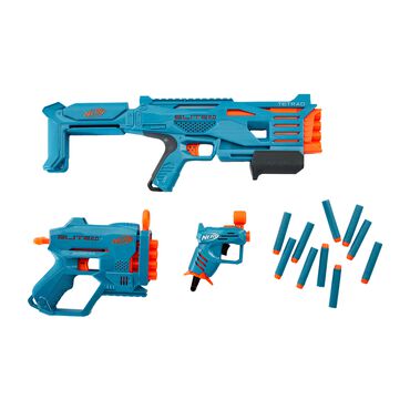 HASBRO_Zestaw 3 wyrzutni Nerf Elite 2.0, Stockpile1