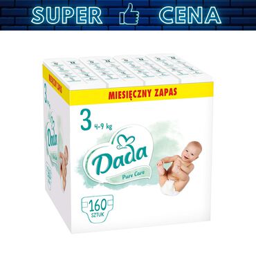 DADA_Pieluszki Pure Care 3 Midi, 4-9 kg, 160 szt., identyfikator wilgotności_1