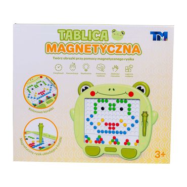 Tablica magnetyczna, zielona, z rysikiem_1