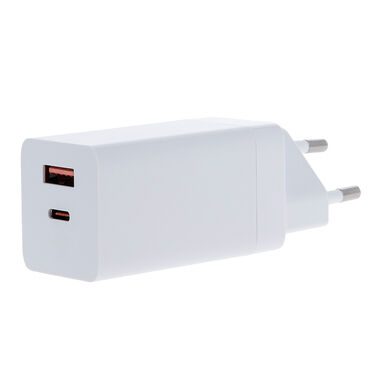 SETTY_Ładowarka sieciowa GAN PD+QC, 65 W, biała_5
