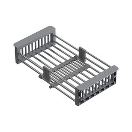 Rozsuwana wkładka ociekowa CHEF, szara, 305 – 440 x 225 x 92 mm