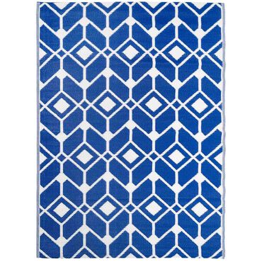 MULTI-DECOR_Dywan zewnętrzny Multi-decor, 160 x 220 cm, geometryczny wzór, niebieski_1