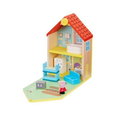 PEPPA_Zestaw drewniany domek z figurką Peppa, mały_1