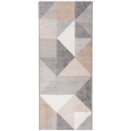 Dywan Multi-Decor Velutto 67 x 160 cm, trójkąty, szarobeżowy