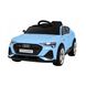 Auto Audi E-Tron Sportback, na akumulator, 4 x 25 W, niebieskie