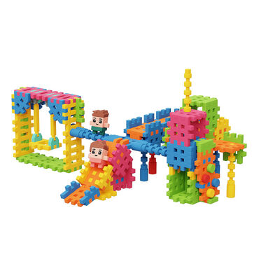 MARIOINEX_Klocki Mini Waffle plac zabaw Konstruktor, klocki konstrukcyjne_3