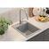 ROOT_Zlewozmywak granitowy jednokomorowy szary Root Chef Mini, 390 x 500 x 204 mm_3