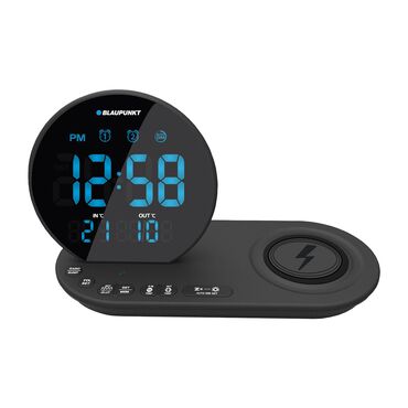 BLAUPUNKT_Radiobudzik Blaupunkt CR85BK Charge, FM, PLL, z ładowarką indukcyjną_1