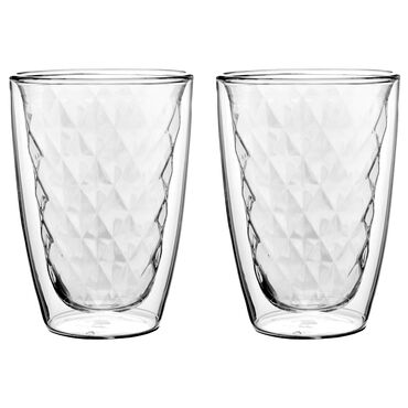 EZYSTYLE_Komplet 2 szklanek termicznych EXCLUSIVE, Diament D, 250 ml_1