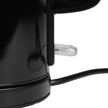 Czajnik elektryczny ze stalowym wnętrzem Hoffen, 1,7 l, 2200 W, czarny