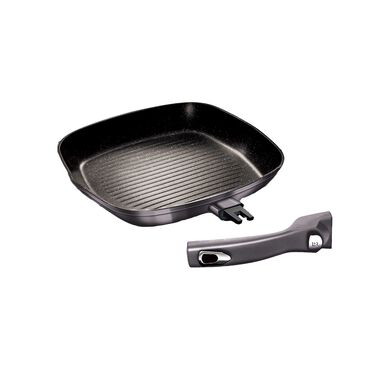 BERLINGERHAUS_Patelnia grillowa 28 cm BerlingerHaus Carbon Pro, z odpinaną rączką_1