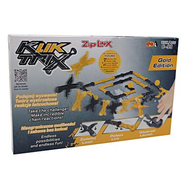 Epee_Zestaw konstrukcyjny KlikTrix, Gold Edition, 40 klikerów i 6 piłek_1